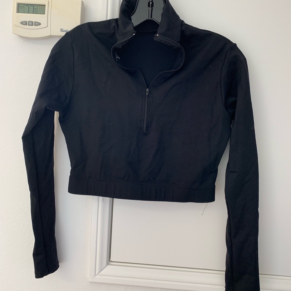 Capezio turtleneck crop top